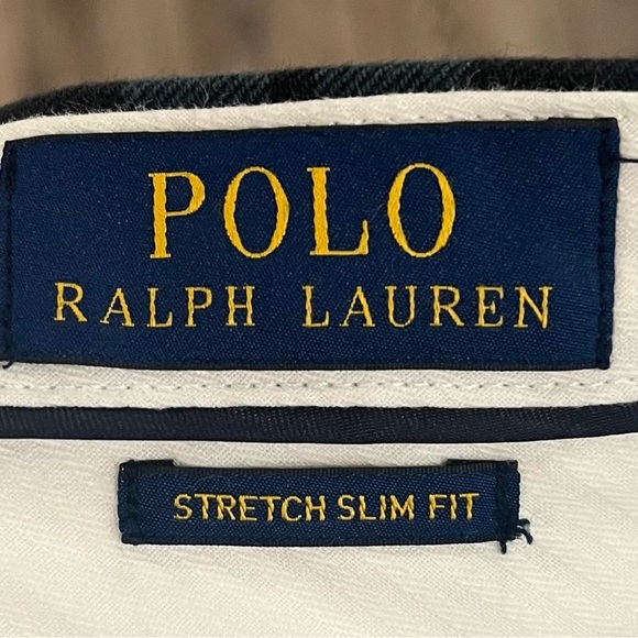 Polo by Ralph Lauren Straight Fit Tartan Plaid Chinos size 31x30 - Picture 2 of 13